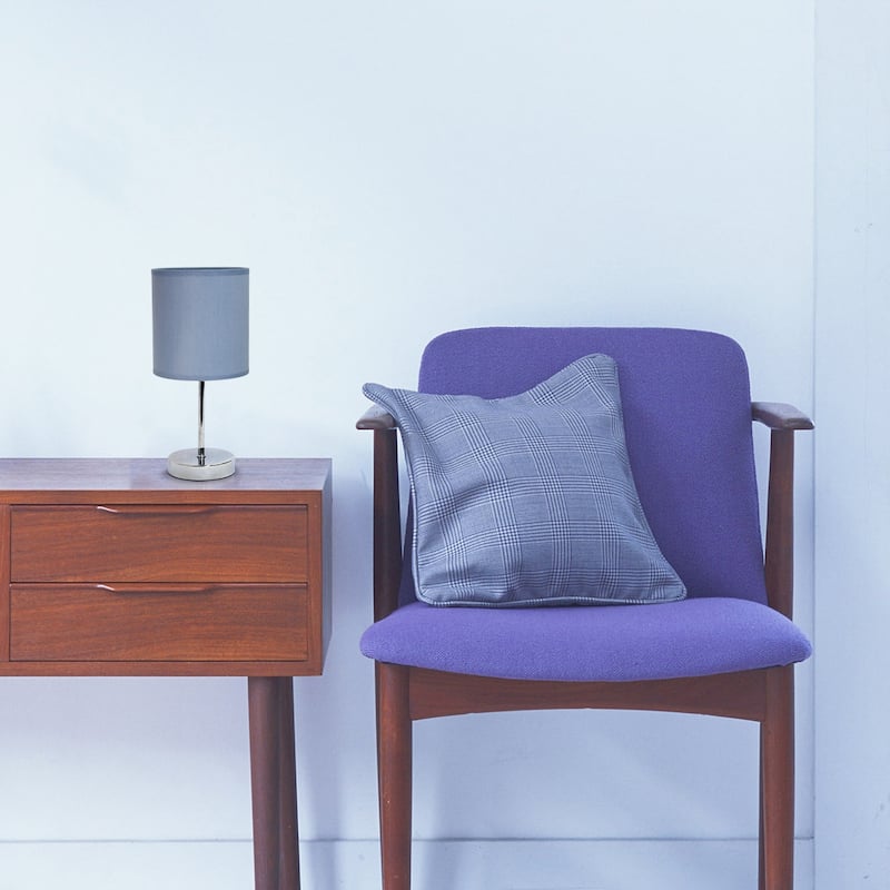 Simple Designs 11.81" Basic Mini Table Lamp with Feit LED Bulb Included - 11.81