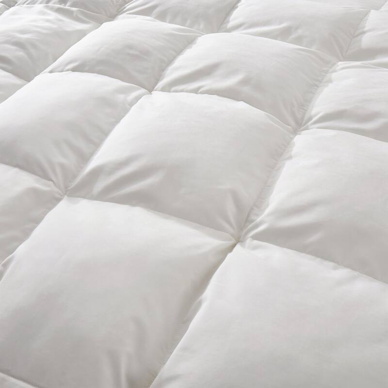 3-in-1 800 Fill Power 90% Down Comforter with 400 TC Cotton Cover, All Season Duvet Insert