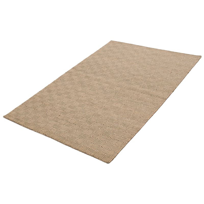Nevada Teal Kilim 5'1" x 7'10" - 5'1 x 7'10