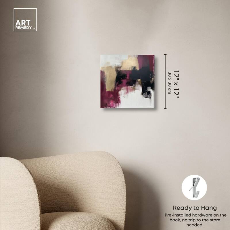 Golden Dusk I Canvas by Art Remedy, Gallery Wrapped