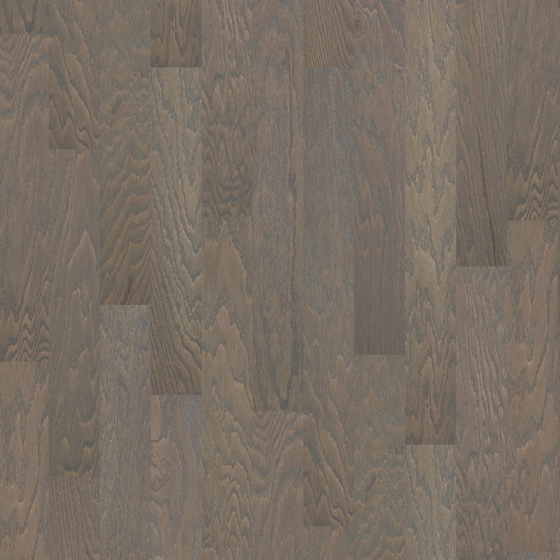 Shaw Albright Oak 5" Wide Smooth Engineered Red Oak Hardwood Flooring - Weathered