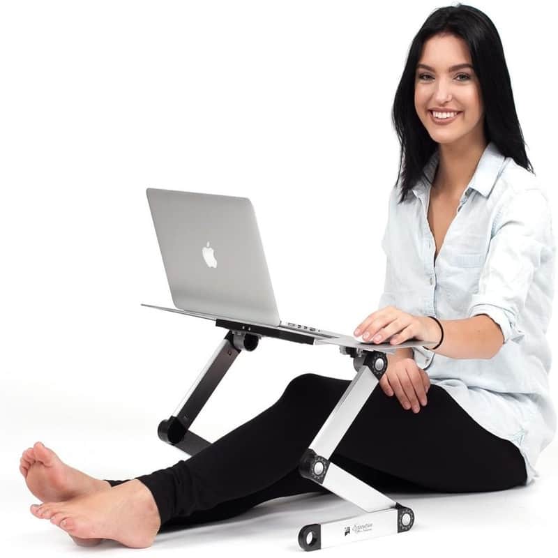 Portable Adjustable Aluminum Laptop Desk