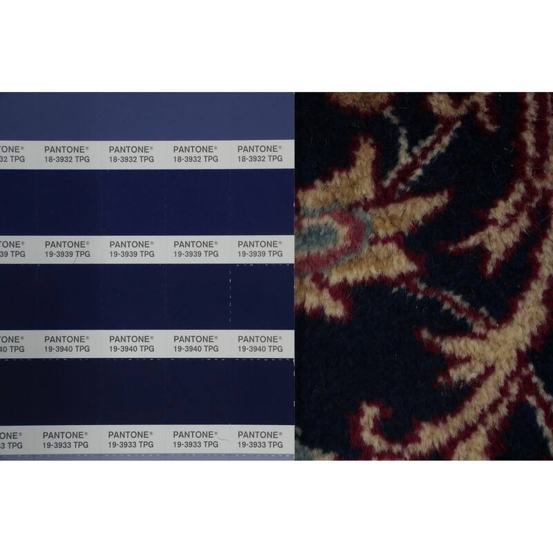 Hand Knotted Oriental 100% Wool Carpet Traditional All-Over Beige & Ivories Kerman Area Rug - 16' 6'' X 11' 2''