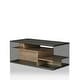 preview thumbnail 5 of 6, Noella Contemporary Brown 48-inch 8-Shelf Coffee Table by Furniture of America