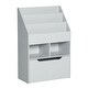 preview thumbnail 7 of 35, 3-Tier Kids Book Shelf Cabinet with 2 Storage Compartment and Large Drawer - 23.5" W x 11.75" D x 35.5" H