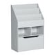 preview thumbnail 27 of 35, 3-Tier Kids Book Shelf Cabinet with 2 Storage Compartment and Large Drawer - 23.5" W x 11.75" D x 35.5" H