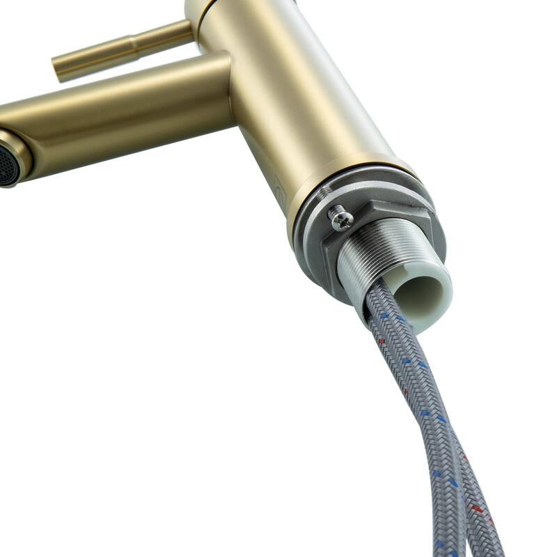 Indigo Home Single Hole Single Handle Bathroom Faucet