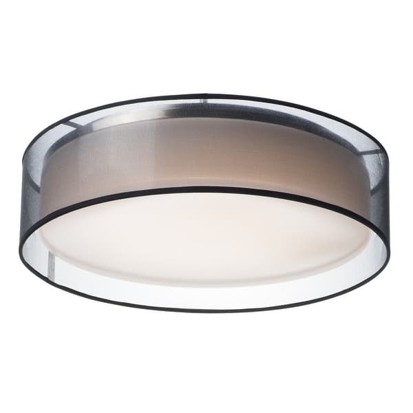 slide 2 of 9, Prime 20"W LED Flush Mount 120-277V