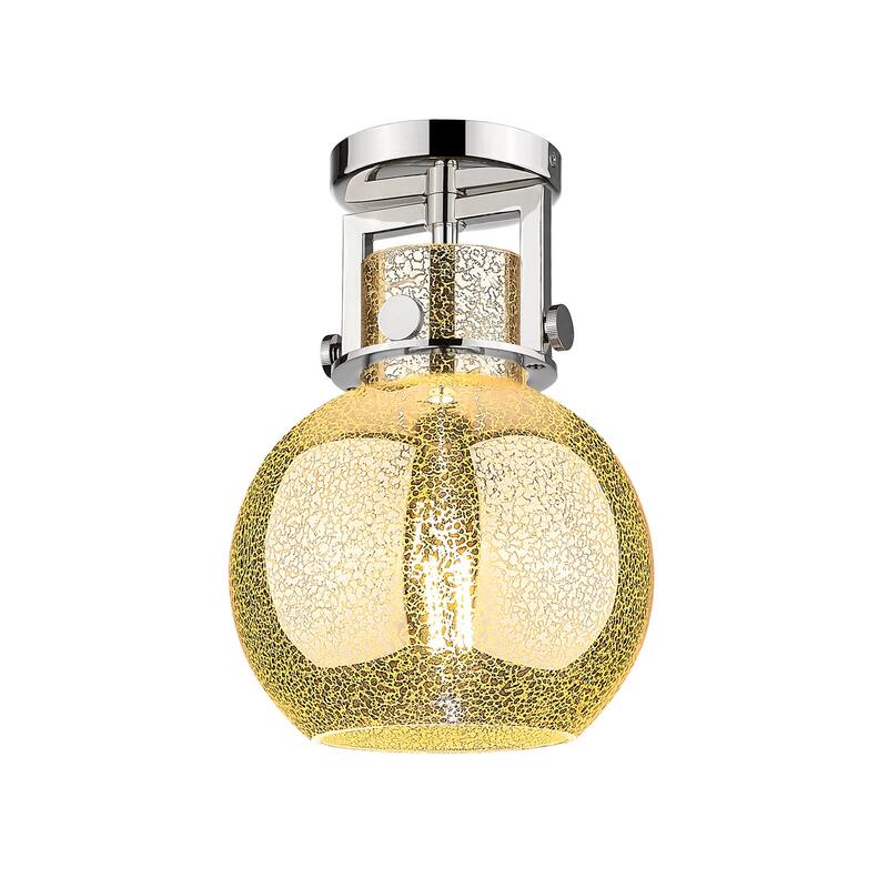 Innovations Lighting 411-1F-13-8 Newton Sphere Flush Mount Newton