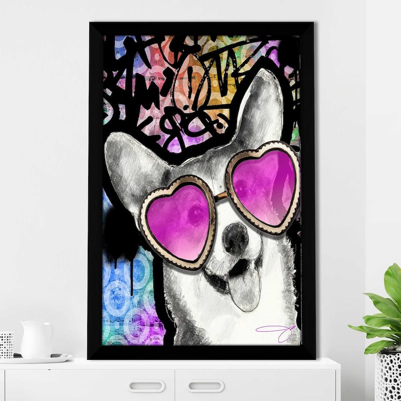 "Corgi" by Jodi Print on Acrylic