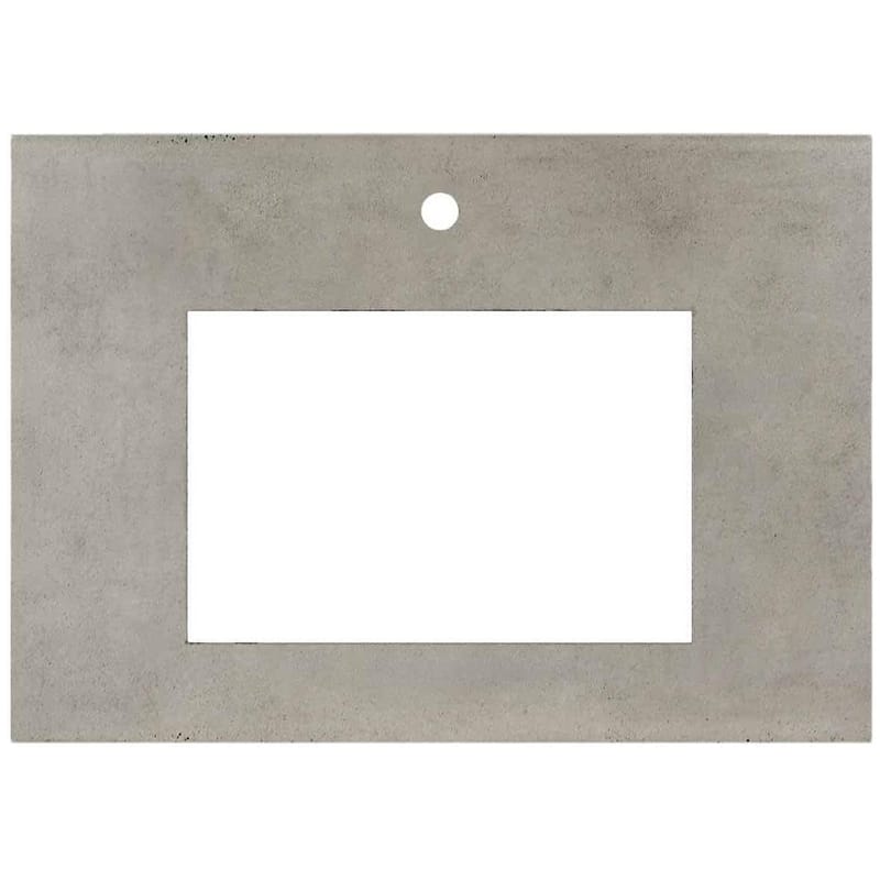 Native Trails VT30-R1812-NS-1 NativeStone 30" Stone Composite Vanity - Ash