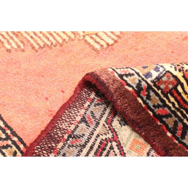 ECARPETGALLERY Hand-knotted Andelz Copper Wool Rug - 2'7 x 6'6