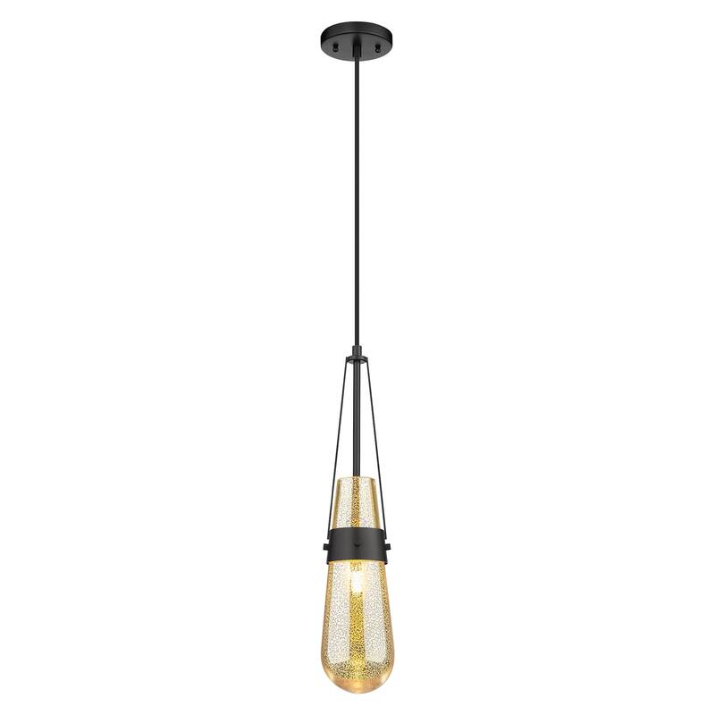 Innovations Lighting 452-1P-G452-4ME Milan 4" Wide Mini Pendant with