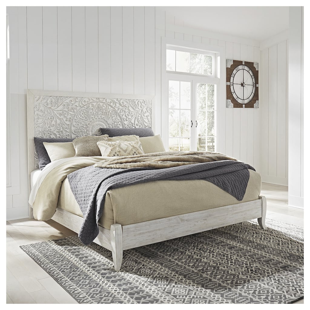 Paxberry King Panel Bed