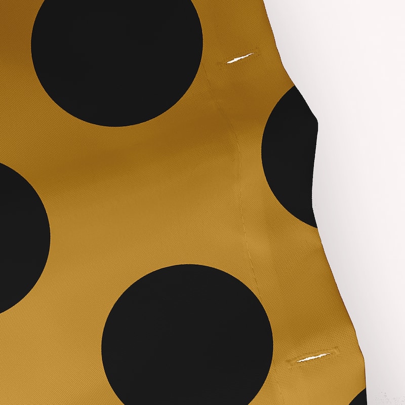 Halloween Happy Halloween Dots Shower Curtain