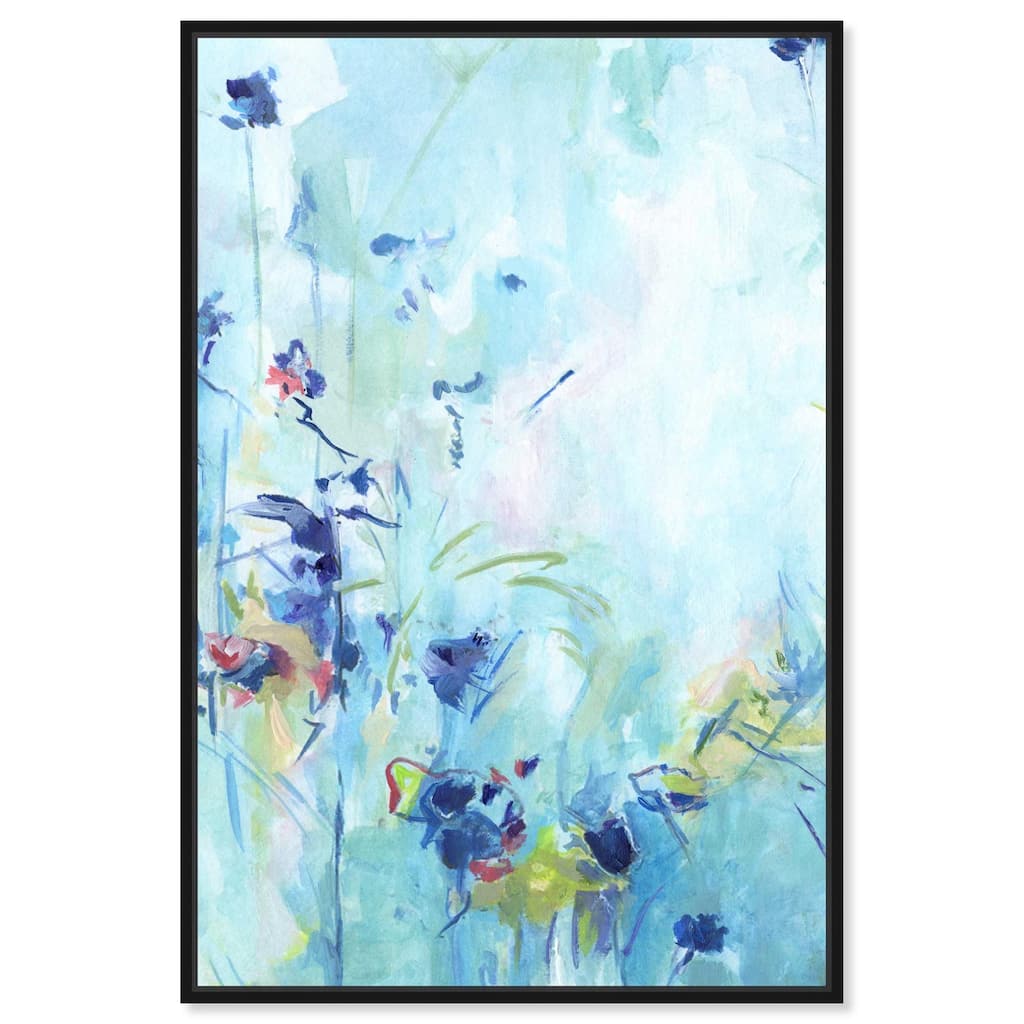 Heavenly Blue I Canvas by Art Remedy
