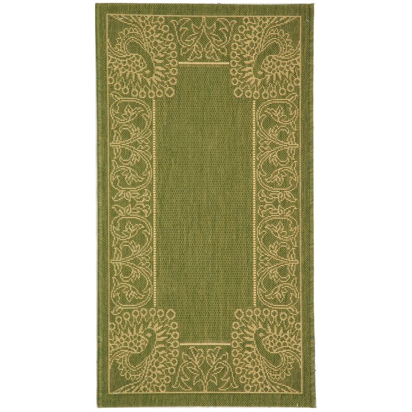 SAFAVIEH Courtyard Kitija Indoor/ Outdoor Waterproof Patio Backyard Rug