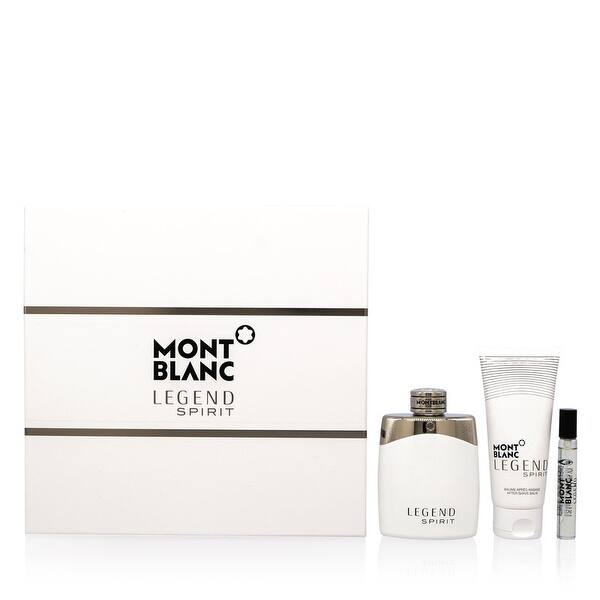 Shop Montblanc Legend Spirit By Mont Blanc Set For Men Overstock 31410366