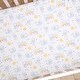 preview thumbnail 3 of 2, Lambs & Ivy Disney Baby Cozy Friends Winnie the Pooh White Fitted Crib Sheet