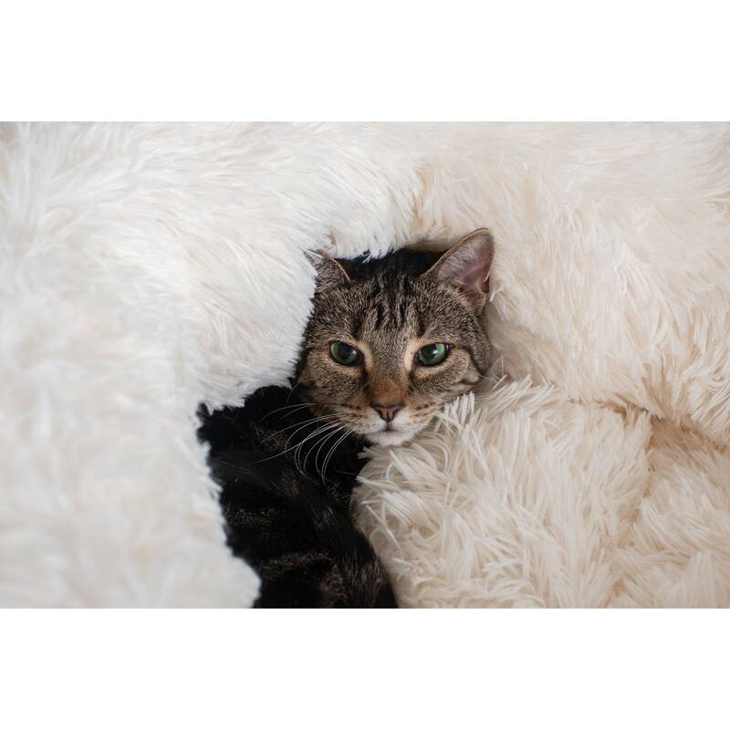 Ultra Plush and Soft Pet cuddle Bed
