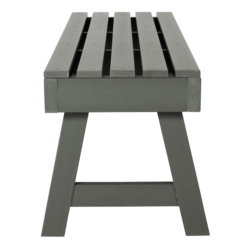 HIGHWOOD Weatherly 4-foot Eco-friendly Synthetic Wood Picnic Bench