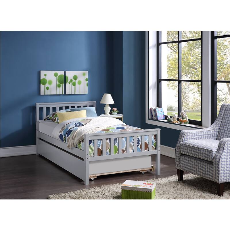 Twin Bed with Trundle