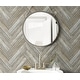 preview thumbnail 2 of 1, NextWall Chevron Wood Peel and Stick Removable Wallpaper - 20.5 in. W x 18 ft. L