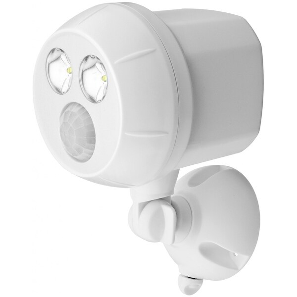 Mr beams wireless bronze motion activated outdoor integrated led security light on sale