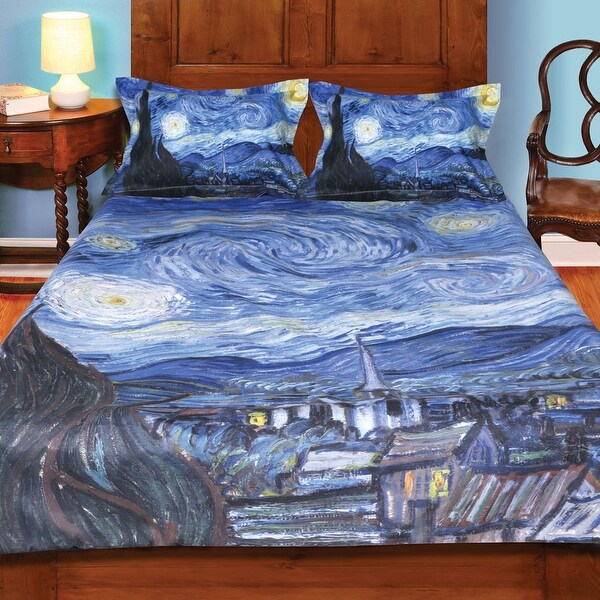 Shop Van Gogh Starry Night Painting Duvet Cover And Set Of 2
