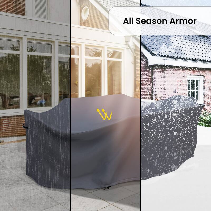 Forever Patio Outdoor Lianna Furniture Cover For 8 piece Dining Set - 34.6 x 117 x 53