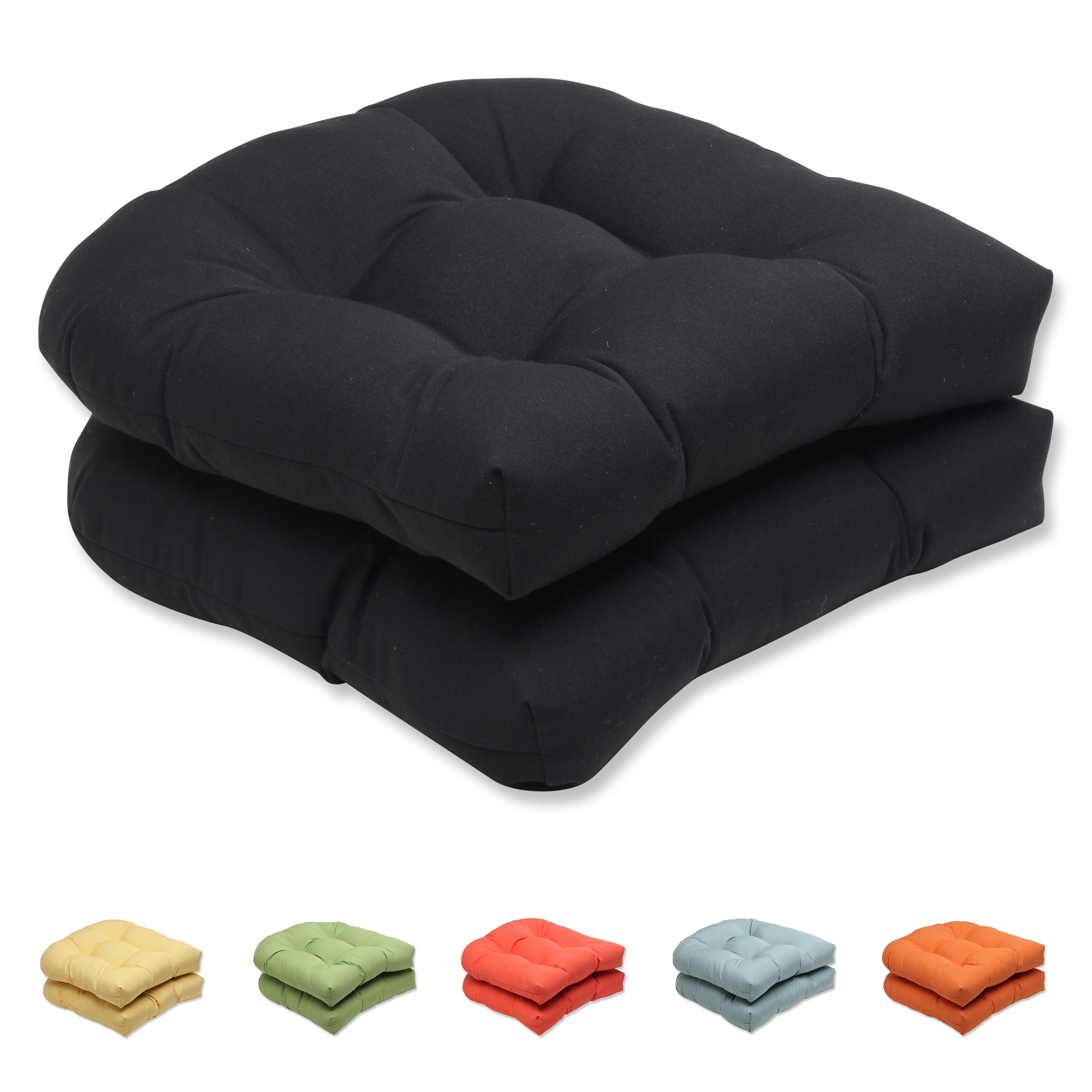 Pillow perfect outdoor wicker cheap seat cushion with sunbrella fabric