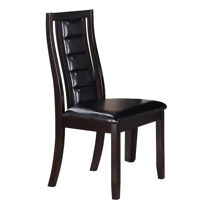 Era Collection Solid Wood 7-Piece Dining Set in Cherry Finish