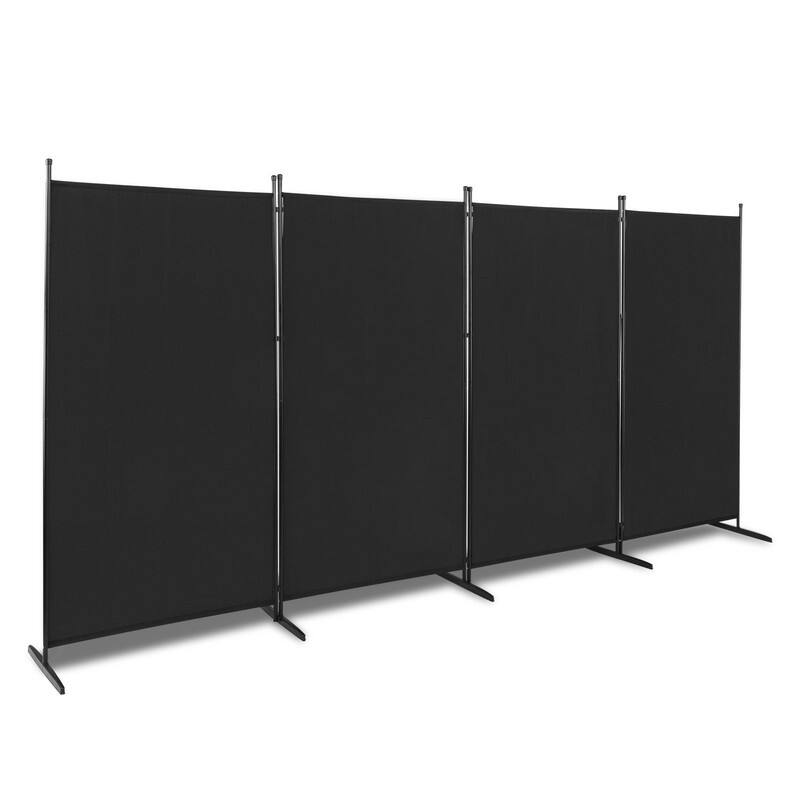 6FT 160g Polyester Fabric Plastic Foot Carbon Steel Frame Foldable Screen