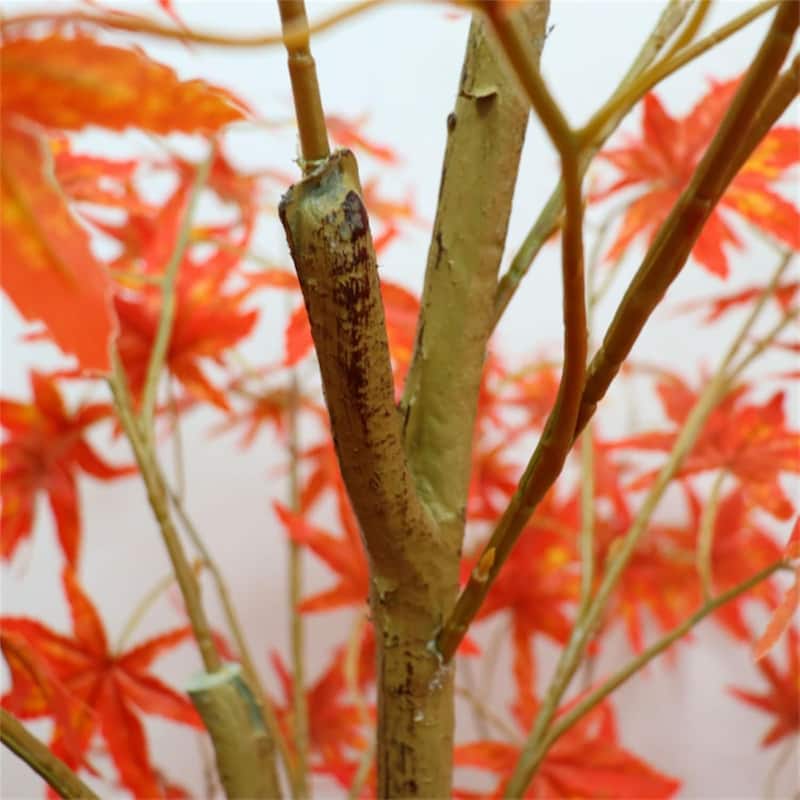 120cm/150cm/180cm Red Artificial Maple Tree