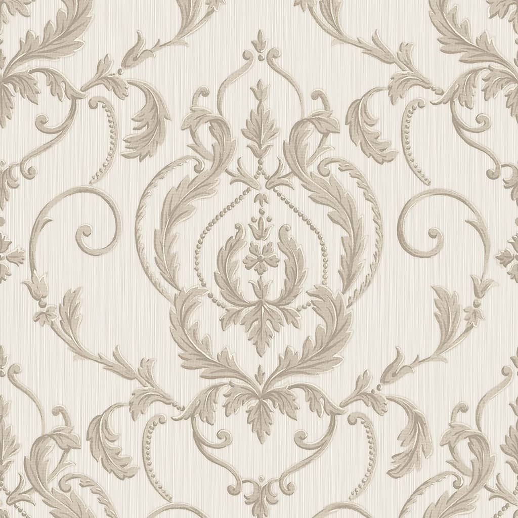 Galerie Wallcoverings Ornamenta 2 Detailed Damask Embossed Vinyl Matte Wallpaper Roll
