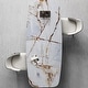 preview thumbnail 4 of 7, Modern 63 " Natural texture Rectangle Faux Marble Dining Table