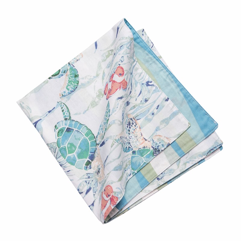 Sea Turtle Cove Cotton Napkin Set of 6