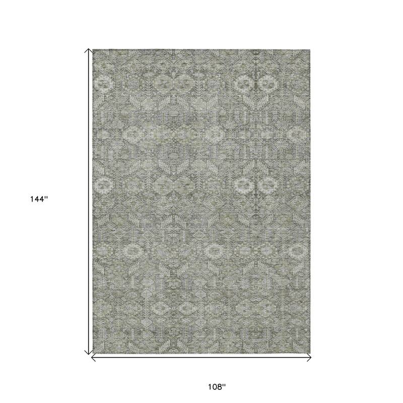 Jara Garden-Inspired Weather Resistant Classic Meets Modern Outdoor Rug