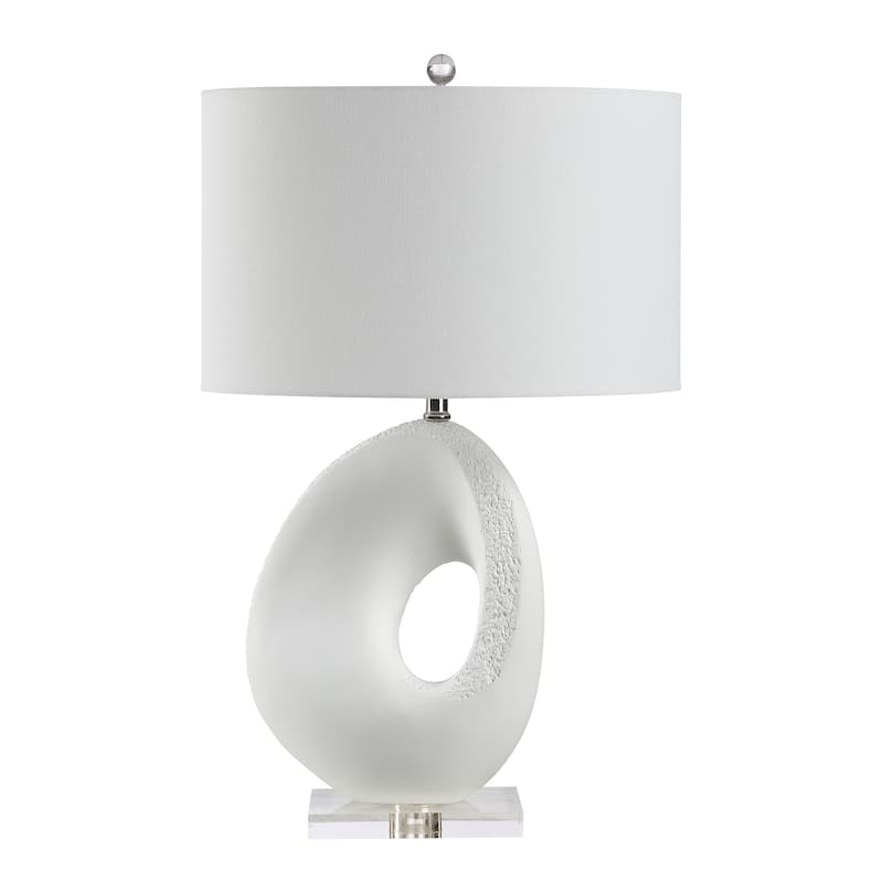 Everren Opalis 29.0" Height Table Lamps, White