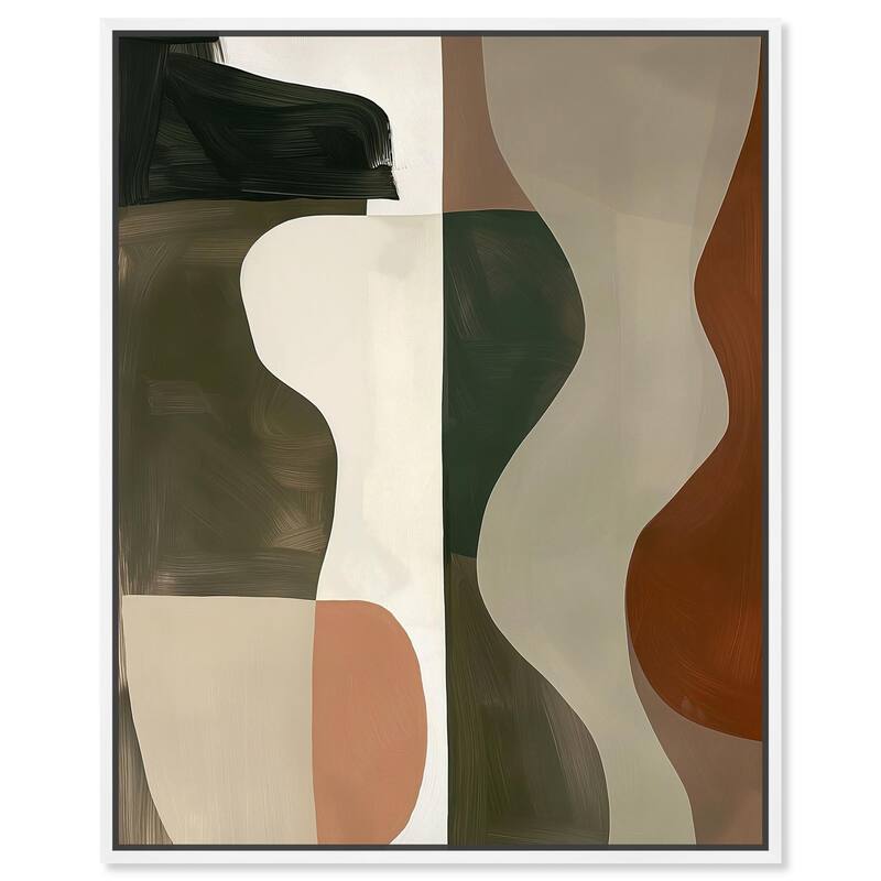 Fragmented Dreams II Canvas by Art Remedy - 16" x 20" - White