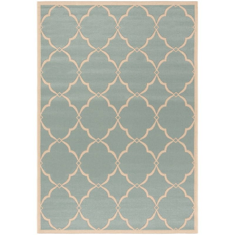 SAFAVIEH Beach House Caetana Indoor /Outdoor Waterproof Patio Backyard Rug