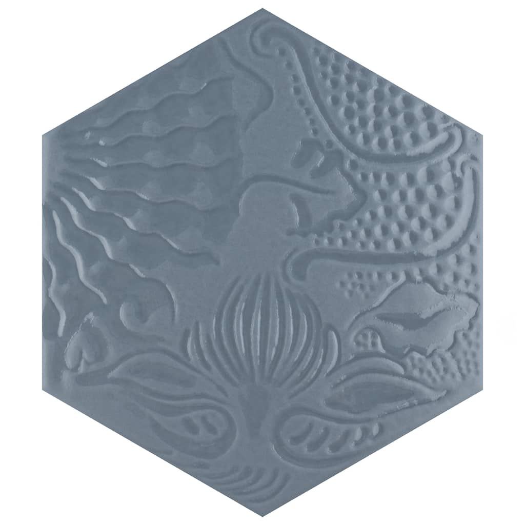 Merola Tile Gaudi Lux Hex Ducados 8-5/8" x 9-7/8" Porcelain Floor and Wall Tile