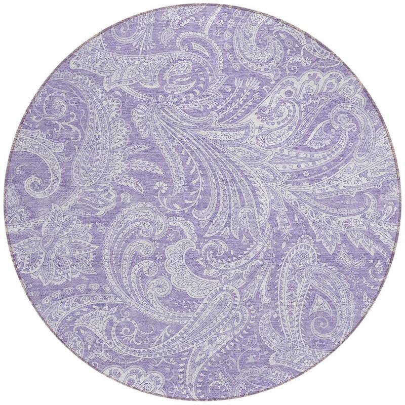 HomeRoots Paisley Transitional Rectangle Outdoor Rug
