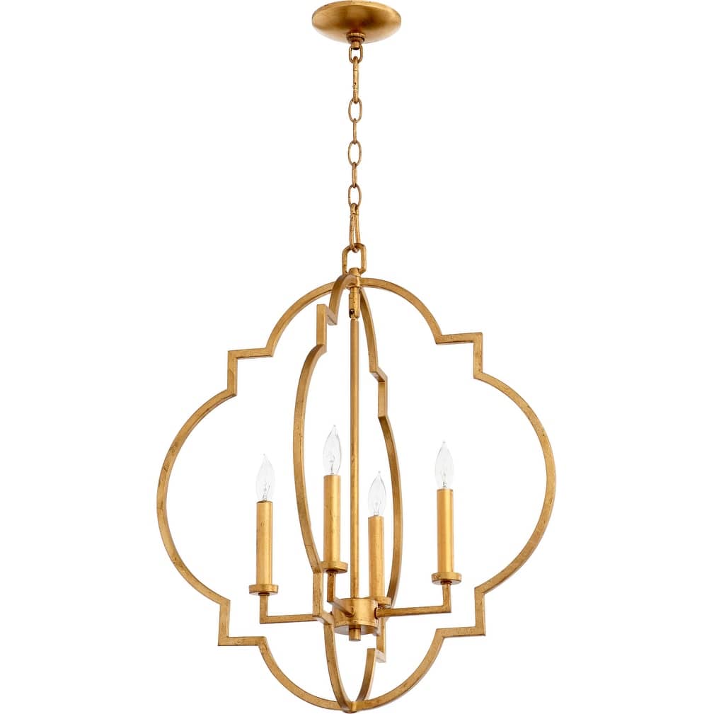 Quorum International Dublin 4 Light 22" Wide Pendant