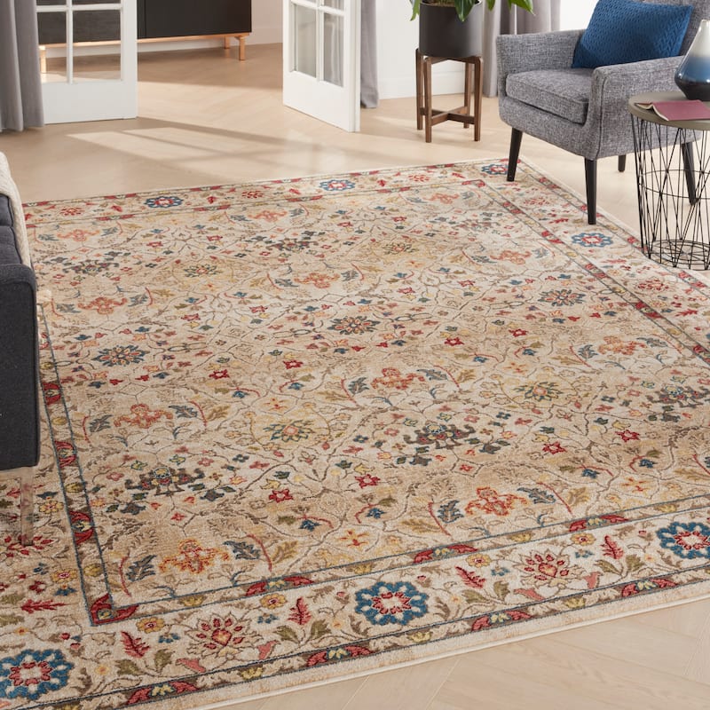 Nourison Revel Traditional Persian Floral Area Rug