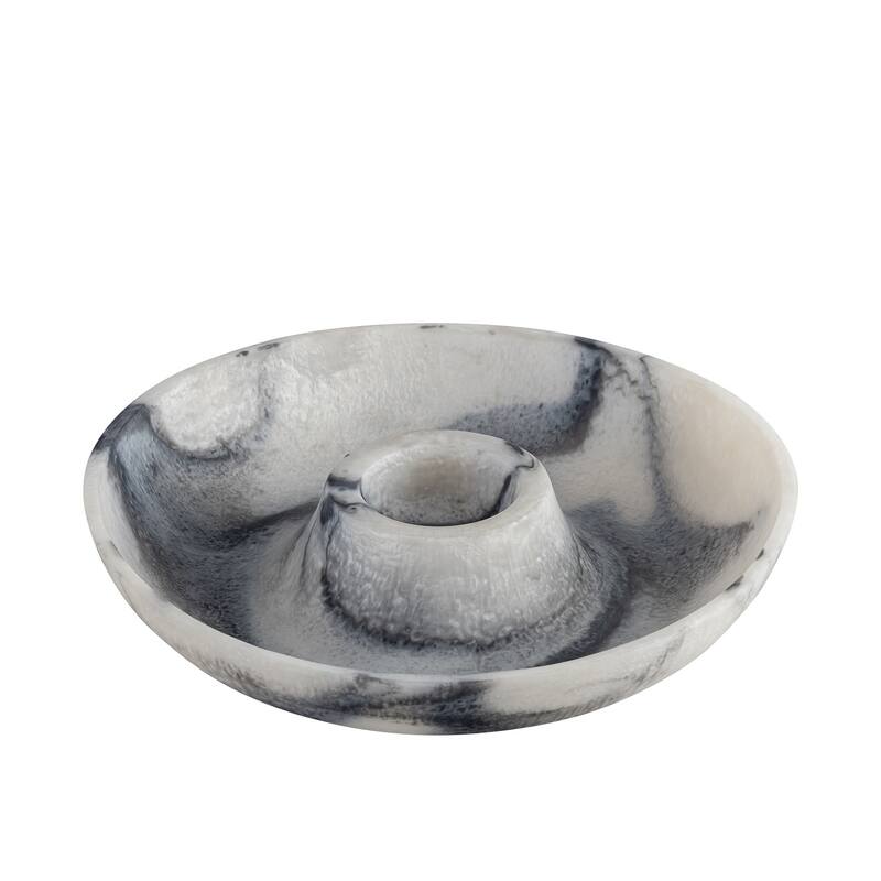 Grey Resin Chip And Dip