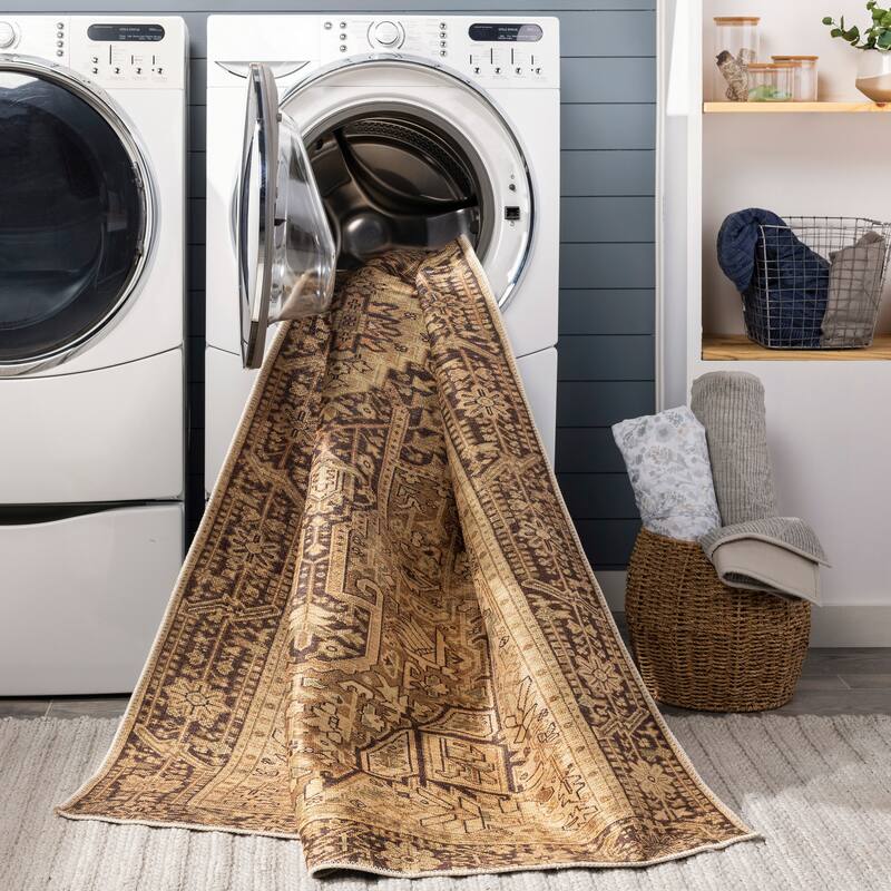 Artistic Weavers Cortland Machine Washable Vintage Medallion Area Rug