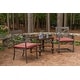 preview thumbnail 34 of 44, Sunbrella 20 x 18 solid fabric seat pad(2 pack) - 20"W x 18"D x 2.5"H