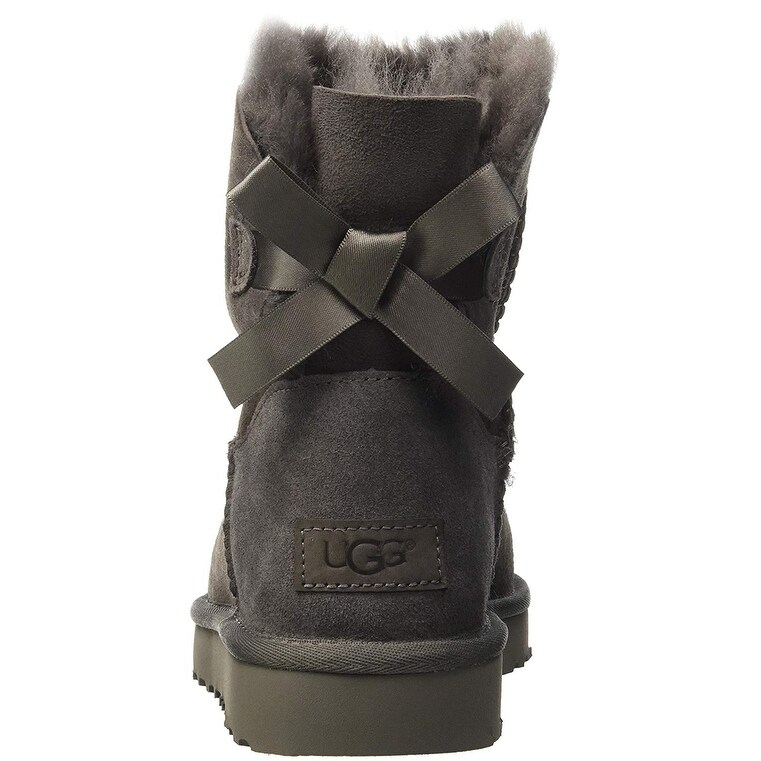 Shop Ugg Women S Mini Bailey Bow Ii Winter Boot Overstock 27165636