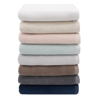 Authentic Hotel and Spa 100% Turkish Cotton Ediree Bath Towels - Set of 2